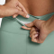 NIKE One High-Waist kurze Leggings Damen 006 - steam/white XXL