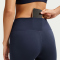 NIKE One High-Waist 7/8-Leggings Damen 410 - midnight navy/white XXS