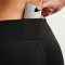 NIKE One High-Waist 7/8-Leggings Damen 010 - black/white XXS