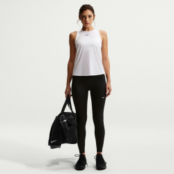 NIKE One High-Waist 7/8-Leggings Damen 010 - black/white XS