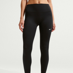 NIKE One High-Waist 7/8-Leggings Damen 010 - black/white XS
