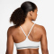 NIKE Indy Light-Support Sport-BH Damen 100 - white/white/black/black XL
