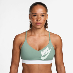 NIKE Indy Light-Support Sport-BH Damen 006 - steam/white/barely green/barely green XXL