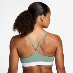 NIKE Indy Light-Support Sport-BH Damen 006 - steam/white/barely green/barely green XXL