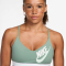 NIKE Indy Light-Support Sport-BH Damen 006 - steam/white/barely green/barely green XXL