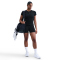 NIKE One T-Shirt Damen 010 - black/white XL