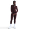 NIKE One Dri-FIT Langarmshirt Damen 652 - burgundy crush S