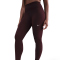 NIKE One High-Waist Leggings Damen 652 - burgundy crush/white S