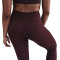 NIKE One High-Waist Leggings Damen 652 - burgundy crush/white S