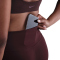 NIKE One High-Waist Leggings Damen 652 - burgundy crush/white S