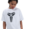 NIKE Kobe Dri-FIT Max 90 T-Shirt Kinder 100 - white XS (122-128 cm)