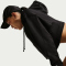 NIKE Pro Therma-FIT Fleece Hoodie Damen 010 - black/white L