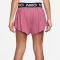 NIKE Pro Dri-FIT 2in1 Shorts Mädchen 641 - peony/black/white S (128-137 cm)
