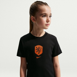 NIKE Niederlande Crest T-Shirt Kinder 010 - black M (137-147 cm)