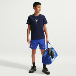 NIKE Frankreich Crest T-Shirt Kinder 498 - blackened blue M (137-147 cm)