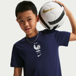 NIKE Frankreich Crest T-Shirt Kinder 498 - blackened blue M (137-147 cm)
