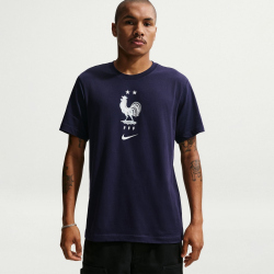NIKE Frankreich Crest T-Shirt Herren 498 - blackened blue S