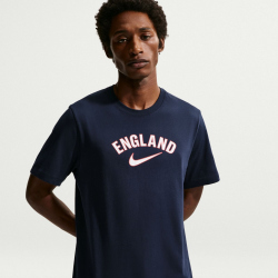 NIKE England Wordmark T-Shirt Herren 451 - obsidian S