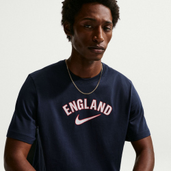 NIKE England Wordmark T-Shirt Herren 451 - obsidian S