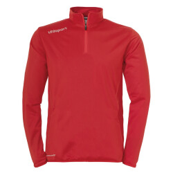 uhlsport Essential 1/4-Zip Trainings-Top rot/weiß 4XL