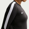 NIKE Strike Dri-FIT langarm Crew Neck Fußball Trainingsshirt Damen 010 - black/white/white/white XS