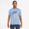 NIKE Miler Dri-FIT UV-Repel Run Engery Laufshirt Herren 430 - hydrogen blue/lapis S