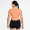NIKE Swift Dri-FIT Laufshirt Damen 852 - orange pulse/photon dust/white XS