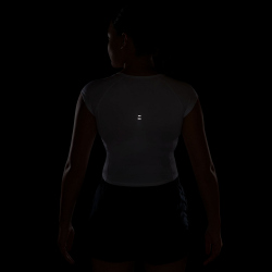 NIKE Swift Dri-FIT Laufshirt Damen 100 - white/photon...