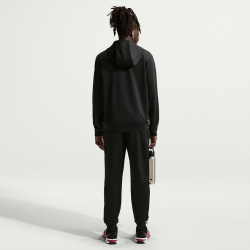 NIKE Hyverse Dri-FIT UV-Repel Fleece Trainingshose Herren 010 - black/black/white M