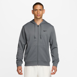 NIKE Hyverse Dri-FIT Fleece Kapuzenjacke Herren 084 - smoke grey/smoke grey/black M