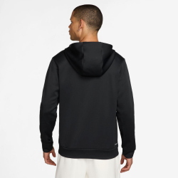 NIKE Hyverse Dri-FIT Fleece Kapuzenjacke Herren 010 - black/black/white S