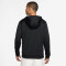 NIKE Hyverse Dri-FIT Fleece Kapuzenjacke Herren 010 - black/black/white XXL