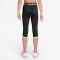 NIKE Pro Training Capri Leggings Mädchen 010 - black/black/white/white M (137-146 cm)
