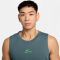 NIKE Pro Training Dri-FIT Tanktop Herren 382 - mineral slate/green strike S