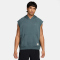 NIKE Athletic Club Dri-FIT Fleece ärmelloser Hoodie Herren 382 - mineral slate/mineral slate S