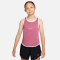 NIKE Pro Training Dri-FIT Tanktop Mädchen 641 - peony/white/white XS (122-128 cm)