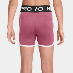 NIKE Pro 3" Dri-FIT Shorts Mädchen 641 - peony/black/white/white XS (122-128 cm)
