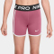 NIKE Pro 3" Dri-FIT Shorts Mädchen 641 - peony/black/white/white XS (122-128 cm)