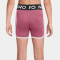NIKE Pro 3" Dri-FIT Shorts Mädchen 641 - peony/black/white/white M (137-146 cm)