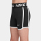 NIKE Pro 3" Dri-FIT Shorts Mädchen 010 - black/black/white/white XS (122-128 cm)