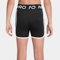 NIKE Pro 3" Dri-FIT Shorts Mädchen 010 - black/black/white/white L (146-156 cm)