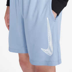 NIKE Multi Dri-FIT Shorts Jungen 407 - hydrogen blue/white S (128-137 cm)