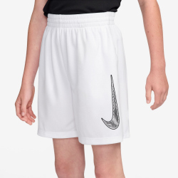 NIKE Multi Dri-FIT Shorts Jungen 100 - white/black S (128-137 cm)