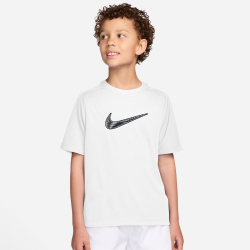 NIKE Multi Dri-FIT T-Shirt Jungen 100 - white/black L (147-158 cm)