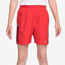 NIKE Miler Dri-FIT Laufshorts Kinder 696 - lt crimson/team crimson/reflective silv S (128-137 cm)
