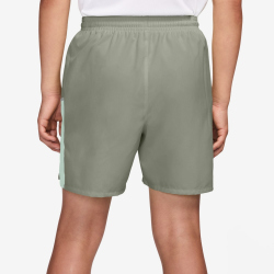 NIKE Miler Dri-FIT Laufshorts Kinder 304 - spruce fog/barely green/reflective silv M (137-147 cm)