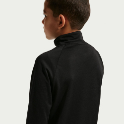 NIKE Miler Dri-FIT 1/2-Zip Trainingsshirt Kinder 010 - black/reflective silv L (147-158 cm)