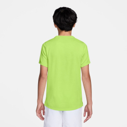NIKE Miler Dri-FIT Trainingsshirt Kinder 737 - volt ice/white/htr/reflective silv L (147-158 cm)