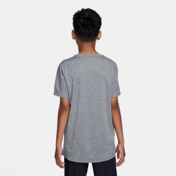 NIKE Miler Dri-FIT Trainingsshirt Kinder 084 - smoke...