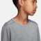 NIKE Miler Dri-FIT Trainingsshirt Kinder 084 - smoke grey/htr/reflective silv L (147-158 cm)